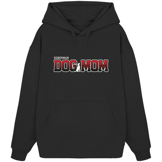 Doberman Mom - Varsity - Organic Oversize Hoodie