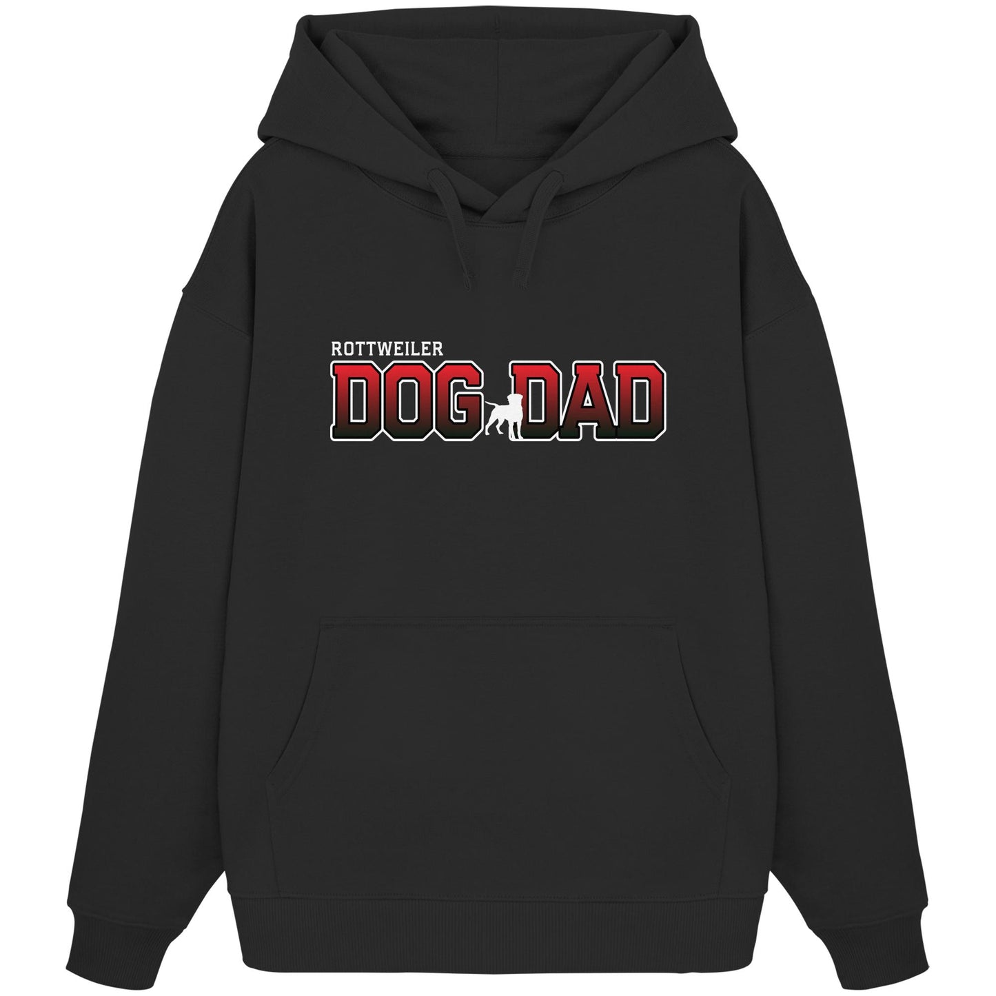 Rottweiler Dad - Varsity - Organic Oversize Hoodie