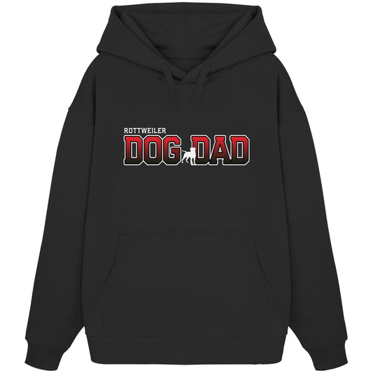 Rottweiler Dad - Varsity - Organic Oversize Hoodie