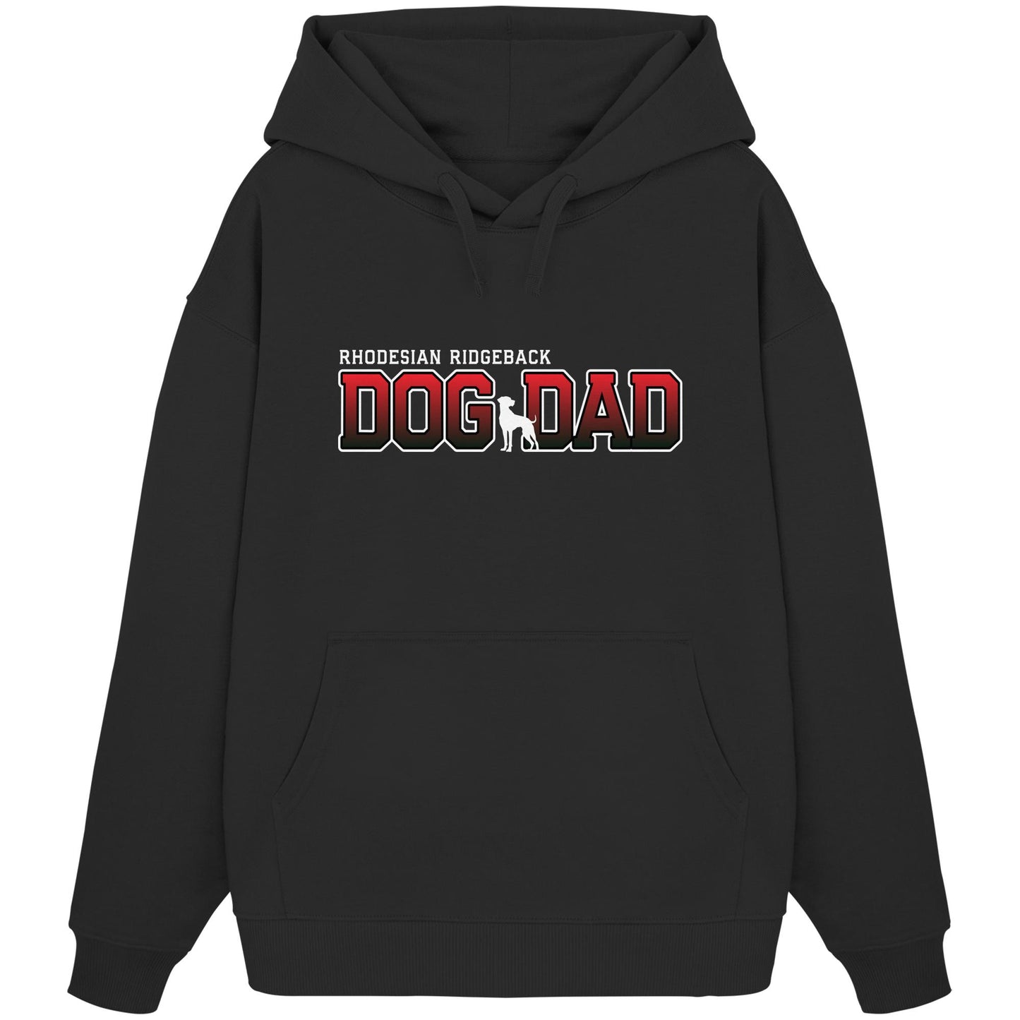 Rhodesian Ridgeback Dad - Varsity - Organic Oversize Hoodie