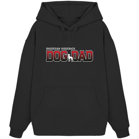 Rhodesian Ridgeback Dad - Varsity - Organic Oversize Hoodie