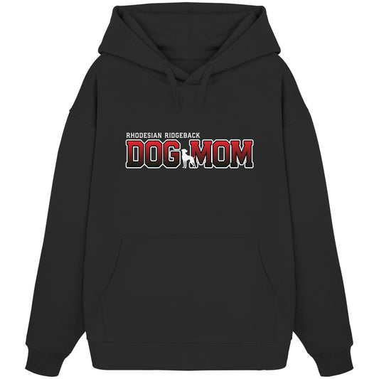 Rhodesian Ridgeback Mom - Varsity - Organic Oversize Hoodie