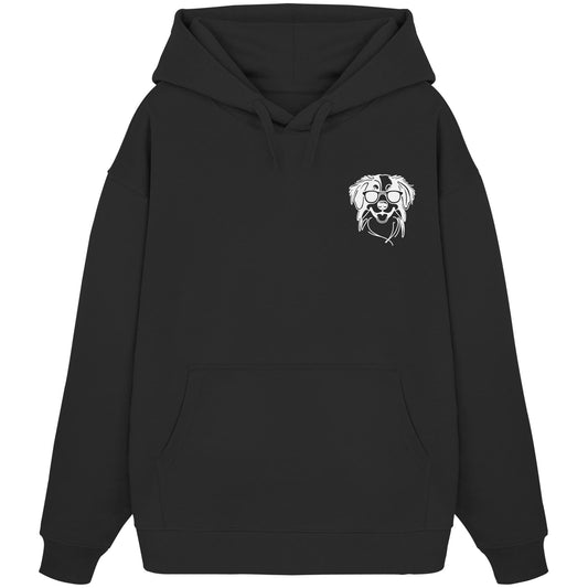 Line Art - Cooler Kooikerhondje - Organic Oversize Hoodie