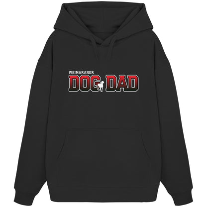 Weimaraner Dad - Varsity - Organic Oversize Hoodie
