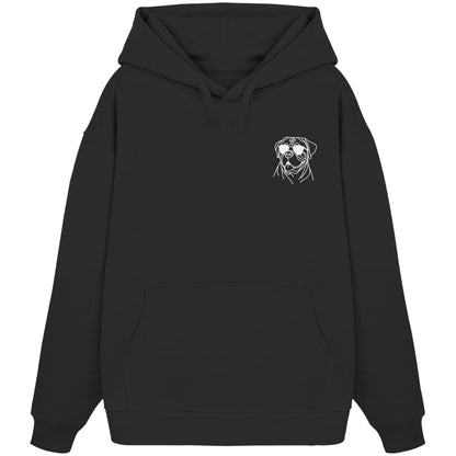 Line Art - Cooler Bullmastiff - Organic Oversize Hoodie
