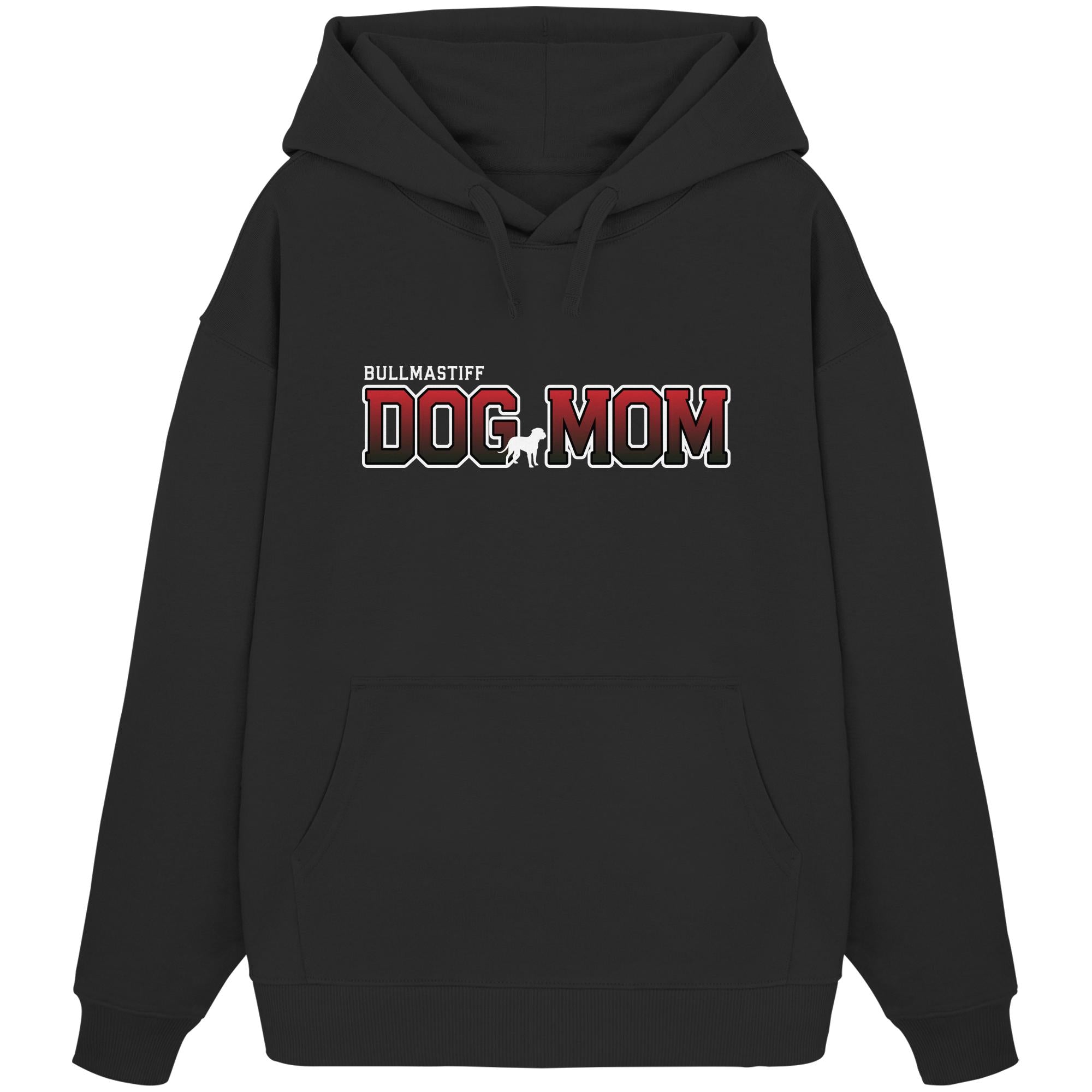 Bullmastiff Mom - Varsity - Organic Oversize Hoodie