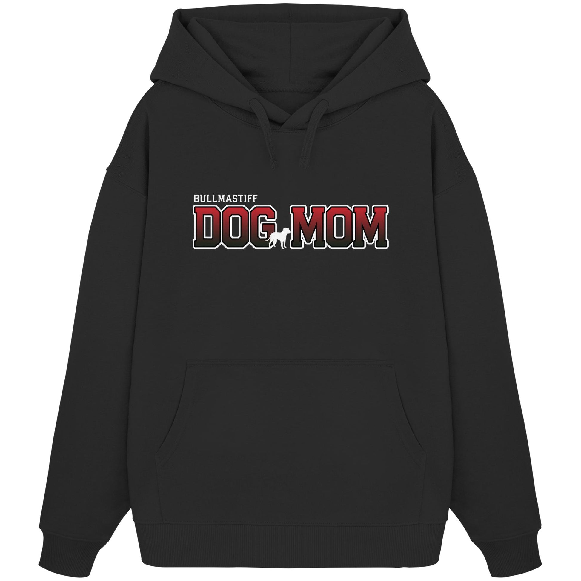 Bullmastiff Mom - Varsity - Organic Oversize Hoodie