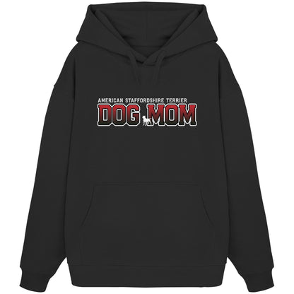 American Staffordshire Terrier Mom - Varsity - Organic Oversize Hoodie