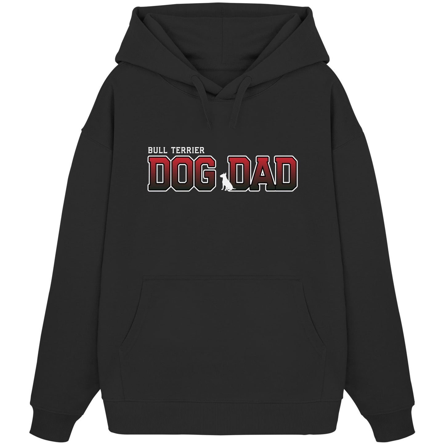 Bull Terrier Dad - Varsity - Organic Oversize Hoodie