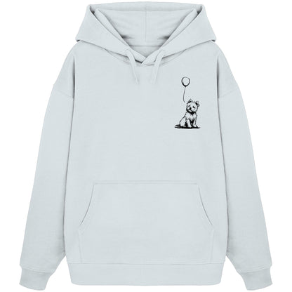 Ballon West Highland White Terrier - Organic Oversize Hoodie