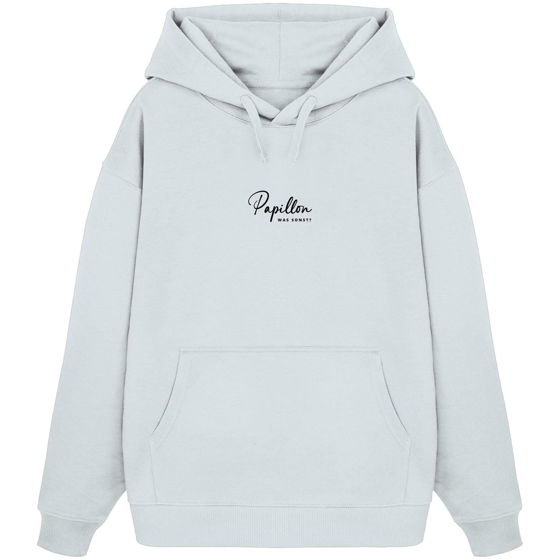 Was sonst? Papillon - Organic Oversize Hoodie