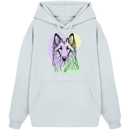 Line Art - Süßer Tervueren - Organic Oversize Hoodie