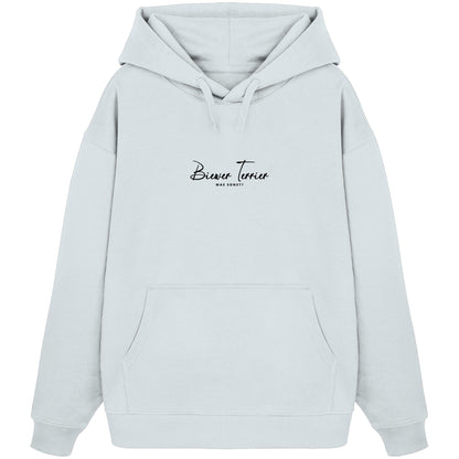 Was sonst? Biewer Terrier - Organic Oversize Hoodie