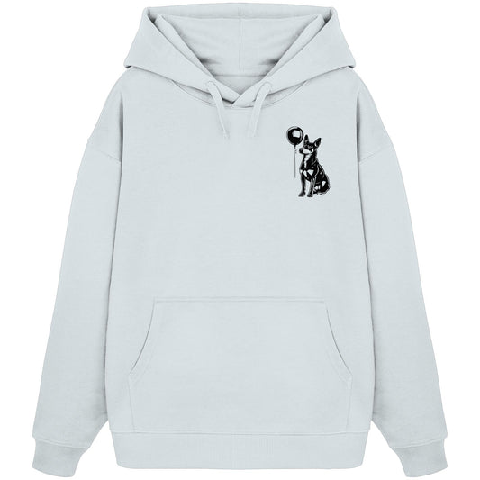 Ballon Australian Kelpie - Organic Oversize Hoodie