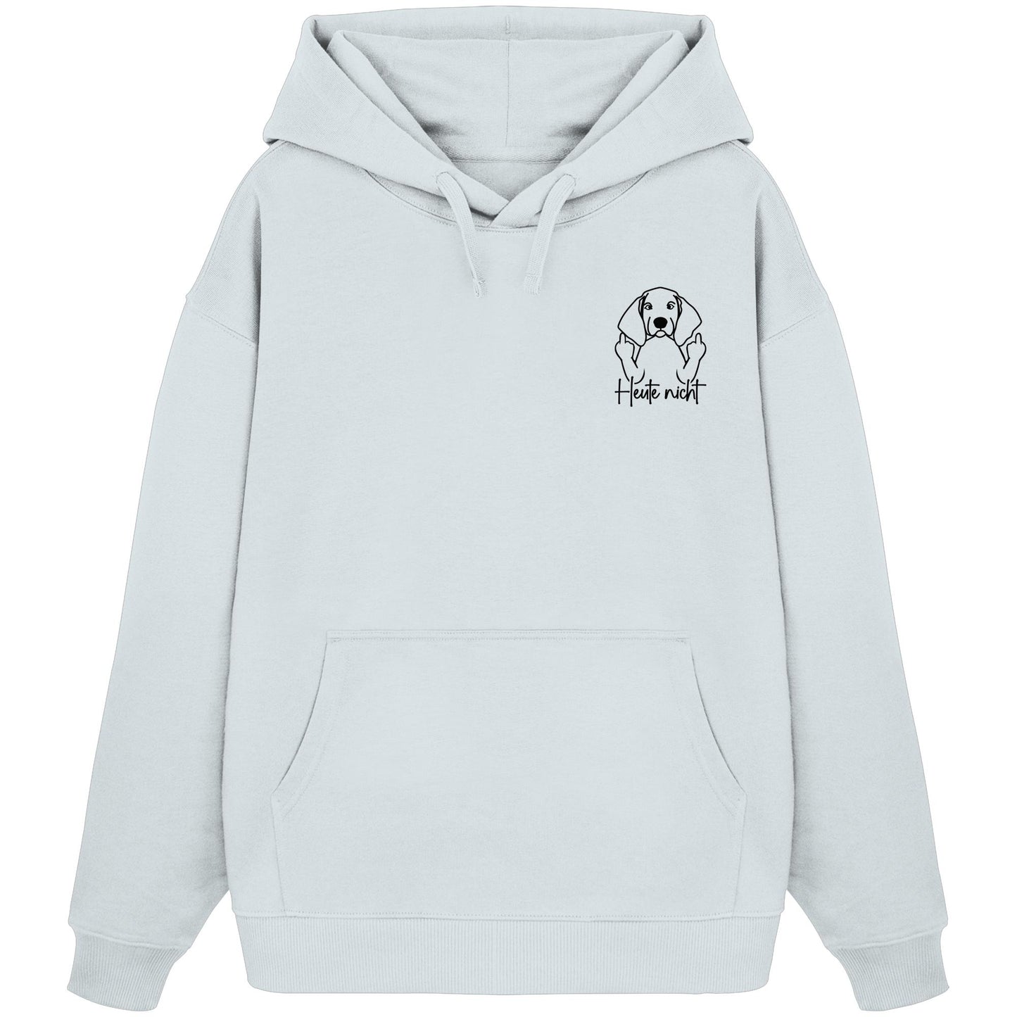Heute nicht - Vizsla - Organic Oversize Hoodie