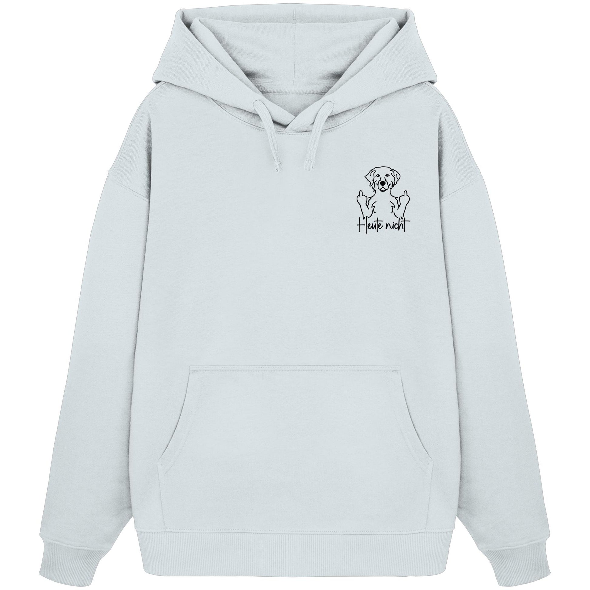 Heute nicht - Golden Retriever - Organic Oversize Hoodie