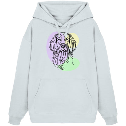 Line Art - Süßer Irish Setter - Organic Oversize Hoodie
