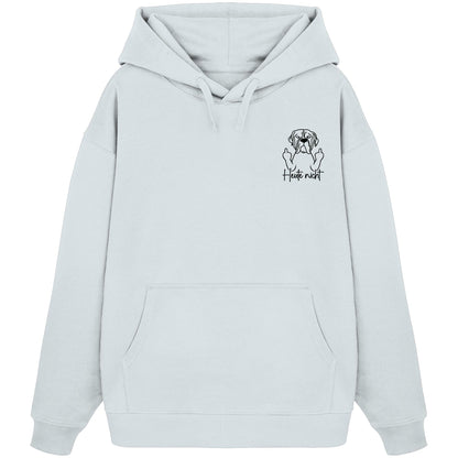 Heute nicht - Bullmastiff - Organic Oversize Hoodie