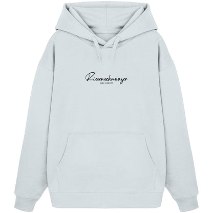 Was sonst? Riesenschnauzer - Organic Oversize Hoodie