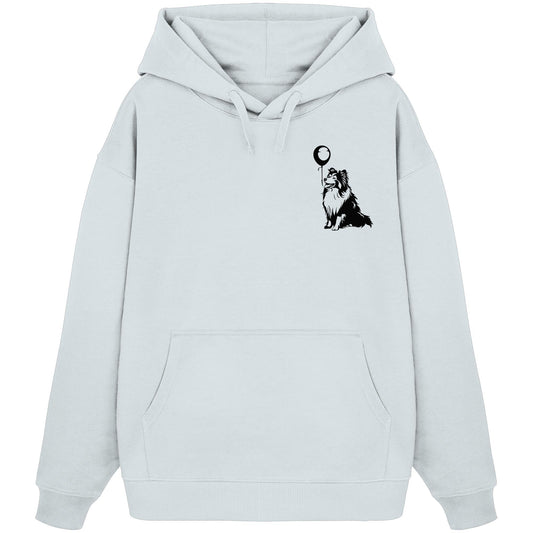 Ballon Shetland Sheepdog - Organic Oversize Hoodie
