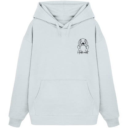 Heute nicht - Weimaraner - Organic Oversize Hoodie