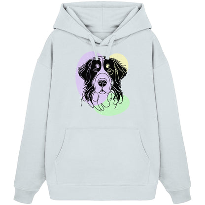 Line Art - Süßer Berner Sennenhund - Organic Oversize Hoodie
