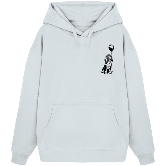 Ballon Basset Hound - Organic Oversize Hoodie