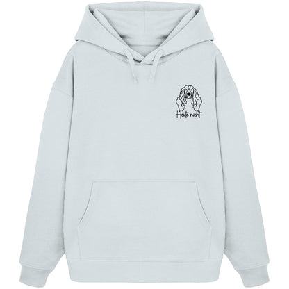 Heute nicht - English Springer Spaniel - Organic Oversize Hoodie