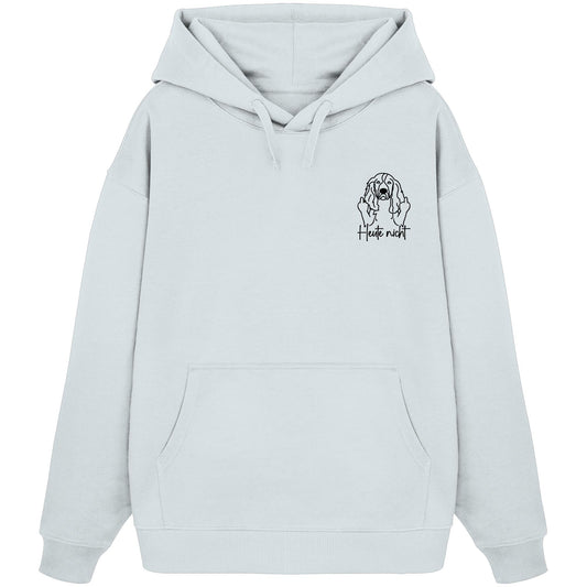 Heute nicht - English Springer Spaniel - Organic Oversize Hoodie