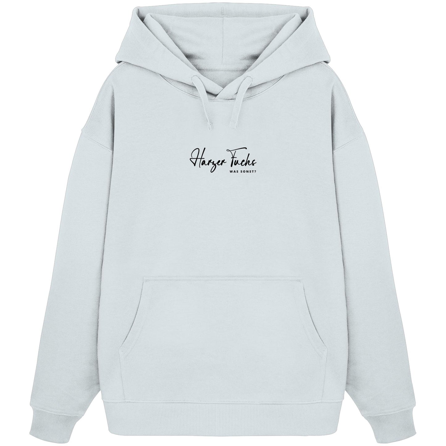 Was sonst? Harzer Fuchs - Organic Oversize Hoodie