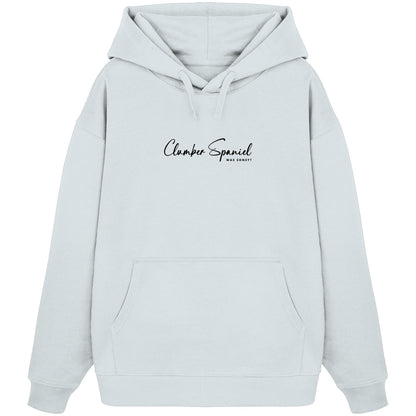 Was sonst? Clumber Spaniel - Organic Oversize Hoodie