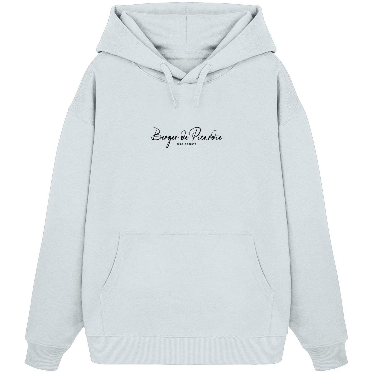 Was sonst? Berger de Picardie - Organic Oversize Hoodie