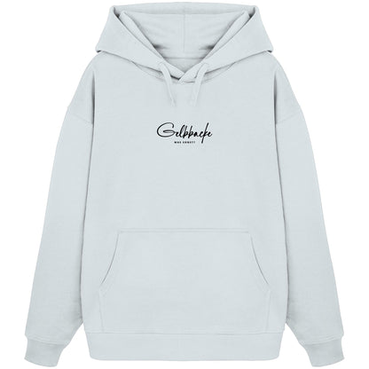 Was sonst? Gelbbacke - Organic Oversize Hoodie