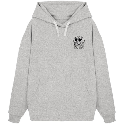 Line Art - Cooler Berner Sennenhund - Organic Oversize Hoodie