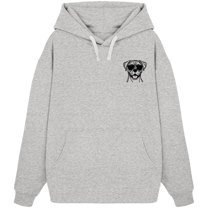 Line Art - Cooler Boxer - Organic Oversize Hoodie