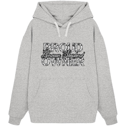 Proud German Shepherd Owner – Organic Oversize Hoodie