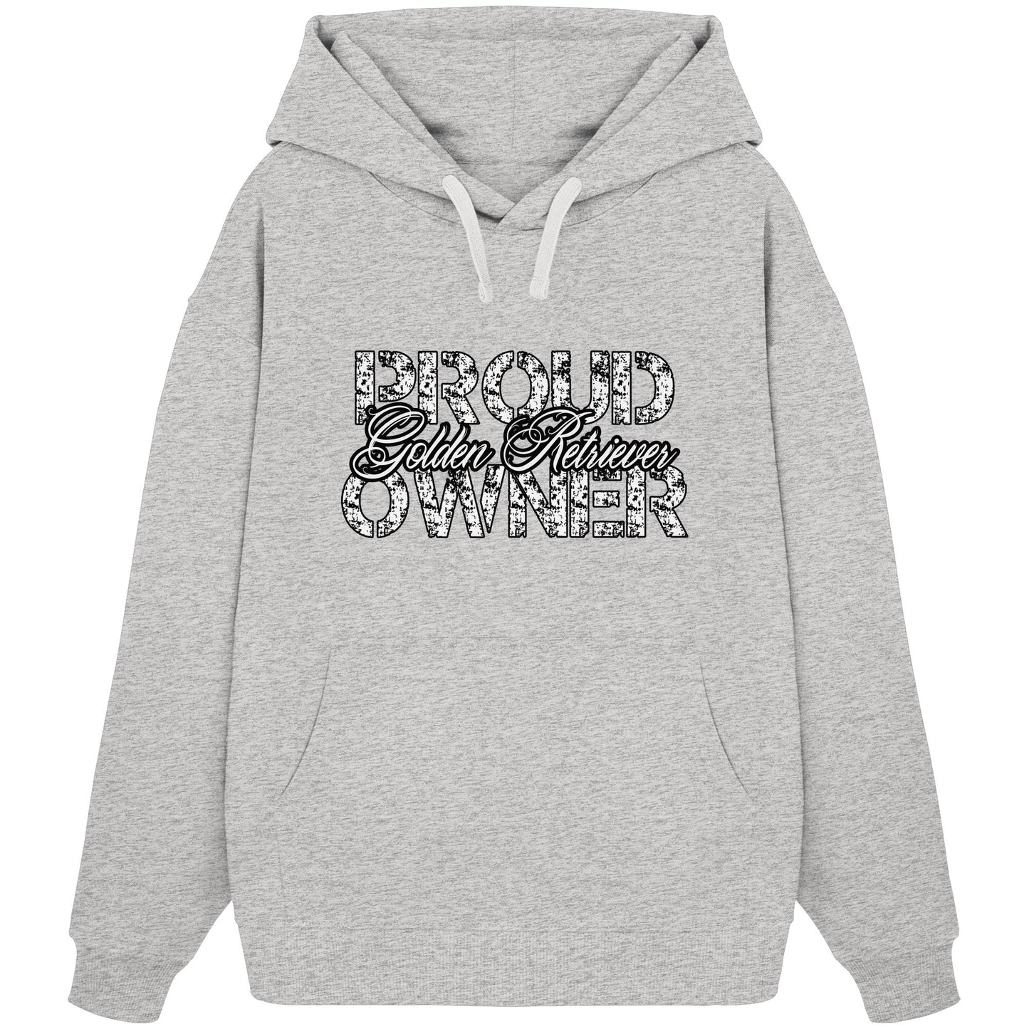 Proud Golden Retriever Owner – Organic Oversize Hoodie