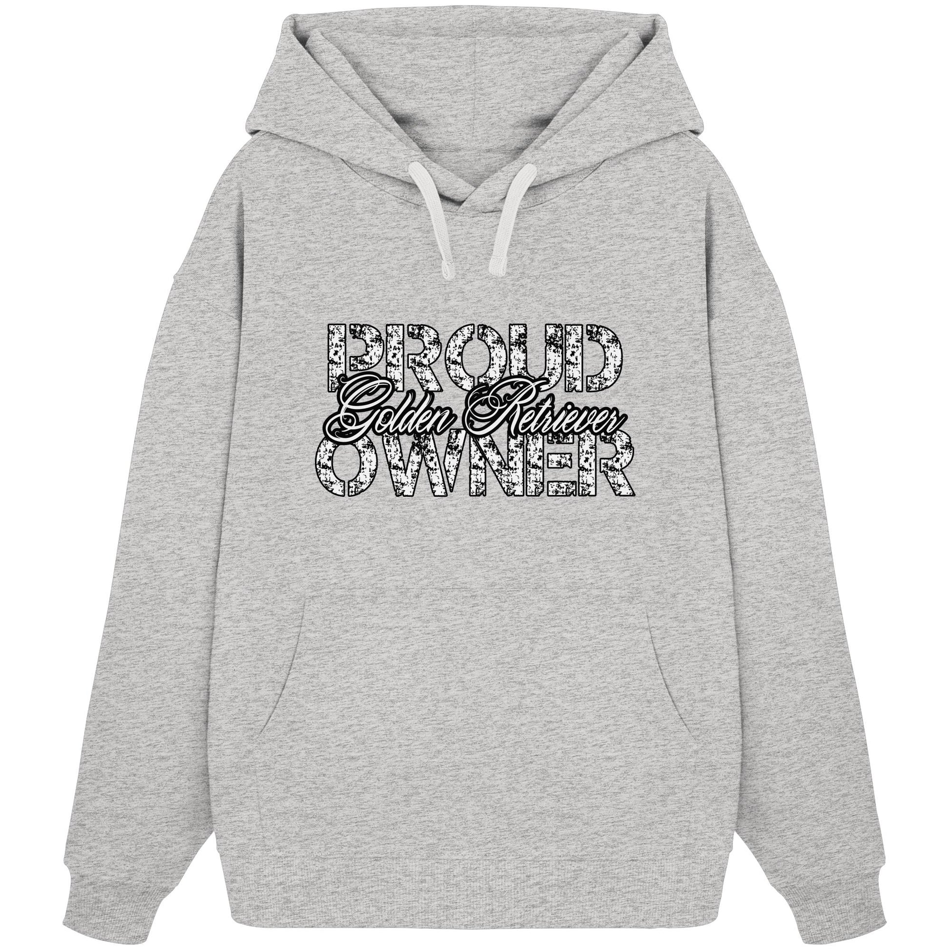 Proud Golden Retriever Owner – Organic Oversize Hoodie