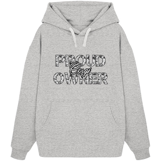 Proud Corgi Owner - Organic Oversize Hoodie