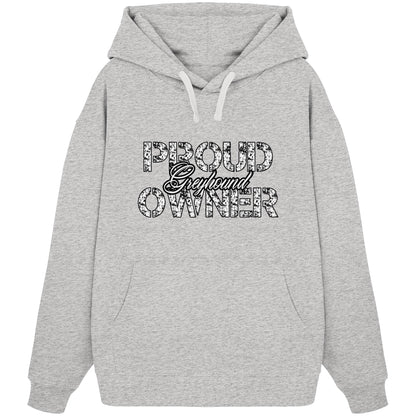 Proud Greyhound Owner – Organic Oversize Hoodie