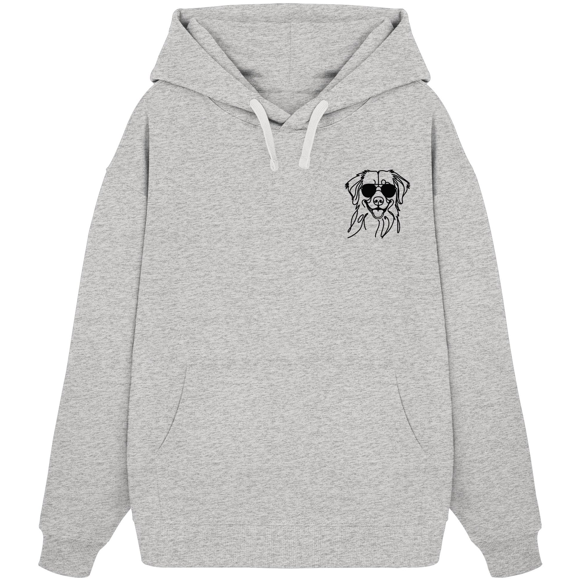 Line Art - Cooler Nova Scotia Duck Tolling Retriever - Organic Oversize Hoodie