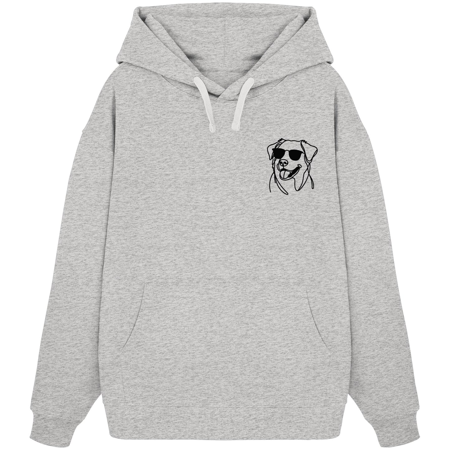 Line Art - Cooler Kangal - Organic Oversize Hoodie