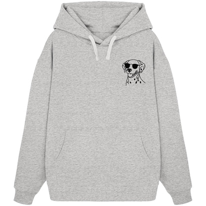 Line Art - Cooler Dalmatiner - Organic Oversize Hoodie