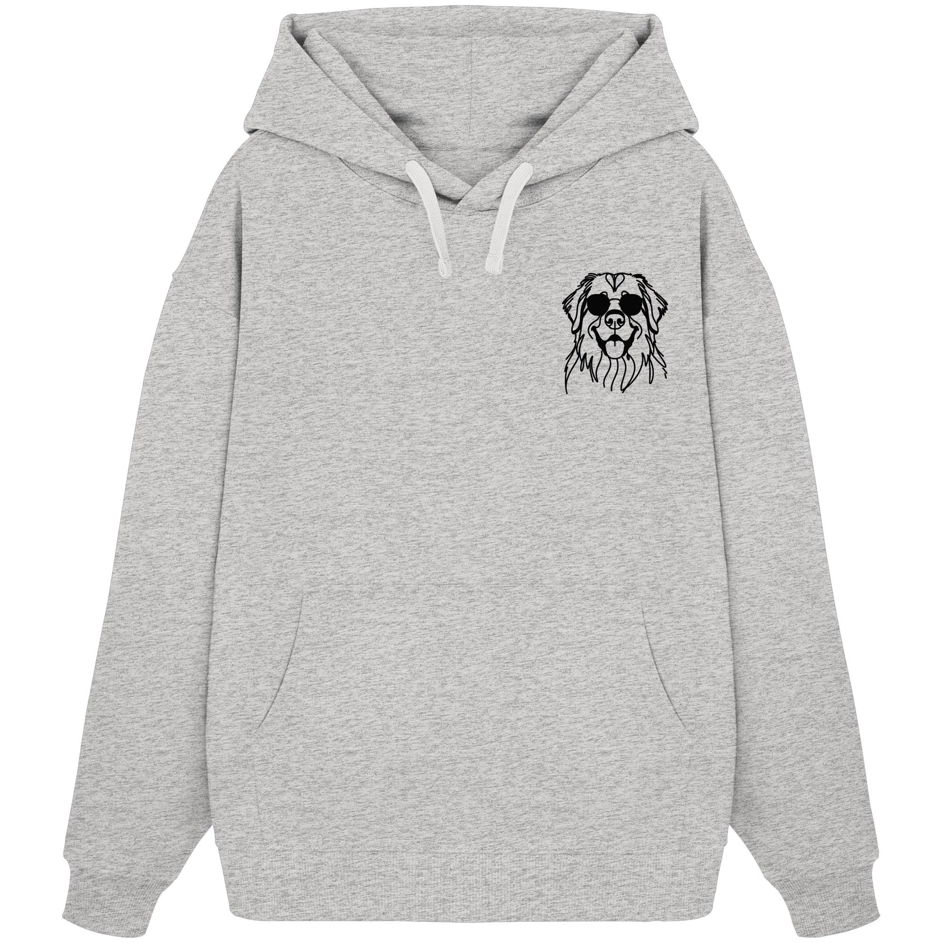 Line Art - Cooler Leonberger - Organic Oversize Hoodie