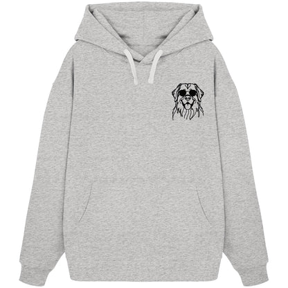 Line Art - Cooler Leonberger - Organic Oversize Hoodie