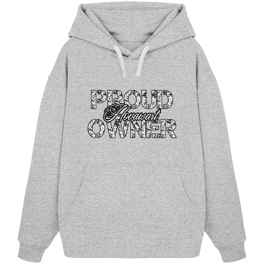 Proud Hovawart Owner – Organic Oversize Hoodie