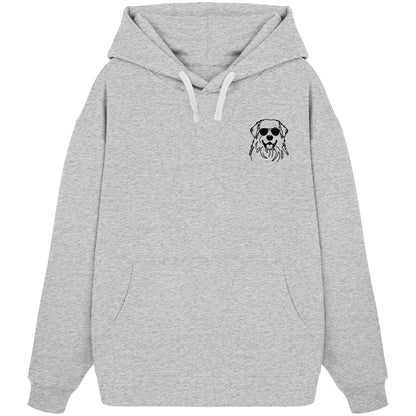 Line Art - Cooler Pyrenäenberghund - Organic Oversize Hoodie