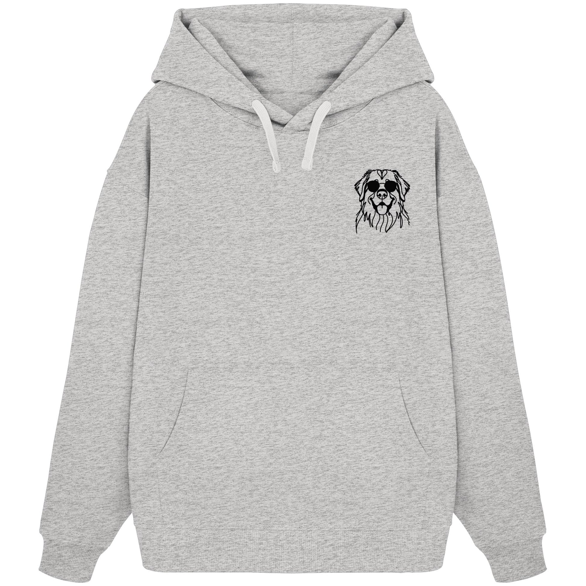 Line Art - Cooler Leonberger - Organic Oversize Hoodie