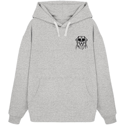 Line Art - Cooler Leonberger - Organic Oversize Hoodie