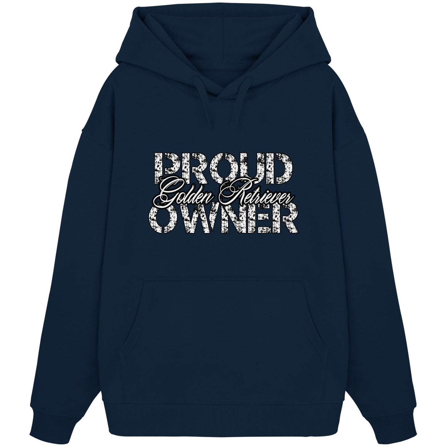 Proud Golden Retriever Owner – Organic Oversize Hoodie